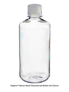 2205-0032 Thermo Scientific Nalgene 1000ml Narrow Mouth Pc Bottle With 38-430mm Cap