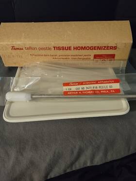 3431-e18 Thomas Tissue Homogenizer - Grinder Assemblies With Serrated Pestles 3431-e18 Thomas Tissue Homogenizer - Grinder Assemblies With Serrated Pestles