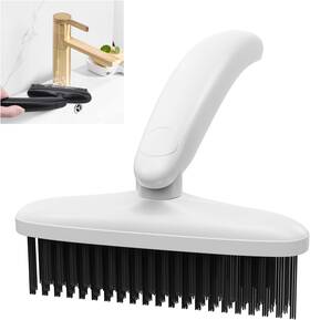 T1111 Tqrr 360 Degree Rotating Crevice Cleaning Brush- Household Hard Bristle White