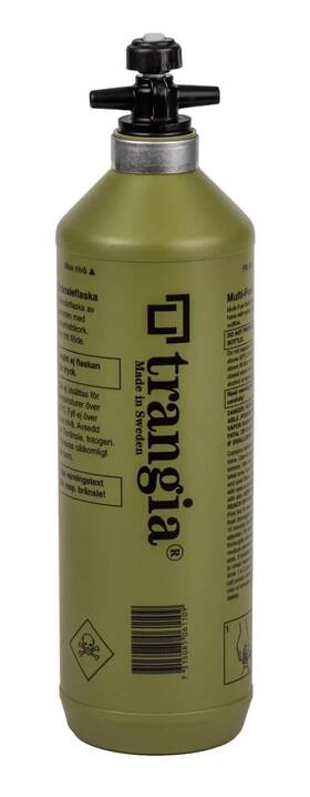 Tr-506110 Trangia 500 Ml Unset Fuel Storage Bottle Easy Fill Cap Green