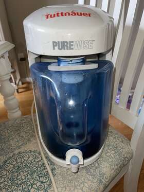W10122w Tuttnauer Pure Wise Countertop Water Distiller Pn Filters Included