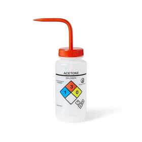 370051 United Scientific Unisafe Self Venting Chemical Wash Bottle For Clear