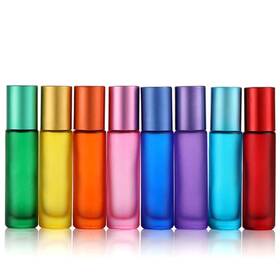 Usrr031 Usrommaner 10ml 8 Colour Frosted Glass Diameter 20mm/0.79 Inch Height 85mm/3.35 Multicolor