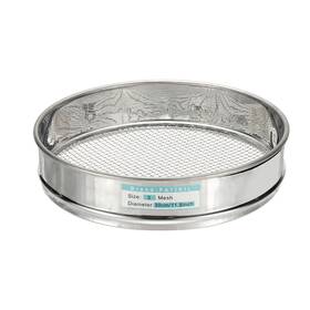 Uxcell 679134966768 3 Mesh Lab Sieve 11.8 Inch Diameter Test 304 Stainless Steel 6.7mm