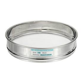 Uxcell 688391637441 18 Mesh Lab Sieve 11.8 Inch Diameter Test 304 Stainless Steel 1mm