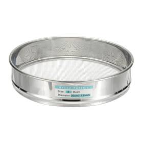 Uxcell 688391637458 8 Mesh Lab Sieve 11.8 Inch Diameter Test 304 Stainless Steel 2.5mm