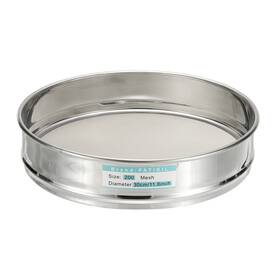 Uxcell 688391637557 200 Mesh Lab Sieve 11.8 Inch Diameter Test 304 Stainless Steel 0.075mm