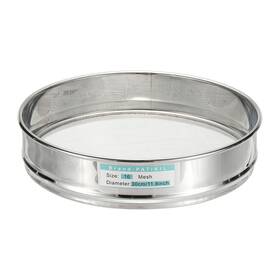 Uxcell 688391637632 16 Mesh Lab Sieve 11.8 Inch Diameter Test 304 Stainless Steel 1.25mm