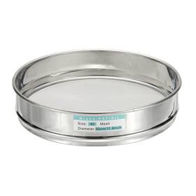 Uxcell 688391637700 40 Mesh Lab Sieve 11.8 Inch Diameter Test 304 Stainless Steel 0.45mm