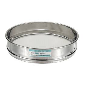 Uxcell 688391637731 160 Mesh Lab Sieve 11.8 Inch Diameter Test 304 Stainless Steel 0.098mm