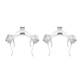 A19112500ux1654 Uxcell Joint Clip Lab Clamp Mounting Clips For 14/20mm 14/23mm Glass Taper Jo