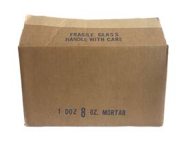 12-970c Variety Glass Coorstek Fisher New 12/pk 8oz. Mortar 106mm Od X 86mm H