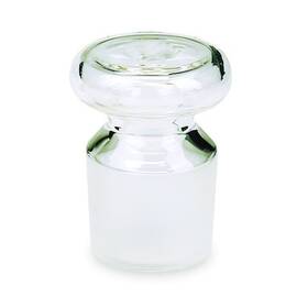 03085 Vee Gee Ground Glass Flask Stoppers Clear Pk6 03085 Vee Gee Ground Glass Flask Stoppers Clear Pk6