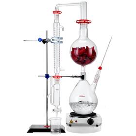 Vevor 197988812982 Essential Oil Distillation Kit 2000ml Apparatus 3.3 Boro. Lab Gla Vevor 197988812982 Essential Oil Distillation Kit 2000ml Apparatus 3.3 Boro. Lab Gla