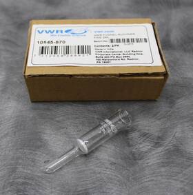 10545-870 Vwr Glass Funnel Buchner Inch F Fine 2ml 2 Pack New