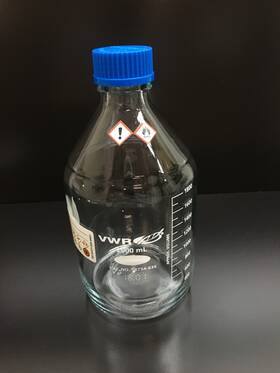 10754-836 Vwr Cat No Storage Bottles 2000ml Screw Caps Gl 45