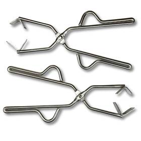 10806-308 Vwr Flask Tongs Passivated Stainless V-shaped Beaker Jaw 2-pack