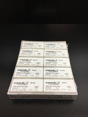 48393-060 Vwr Cat No Micro Cover Glass 24 X 40mm Case Of 10