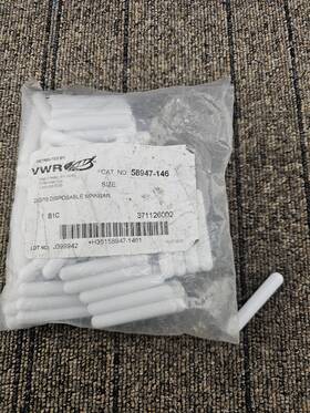 58947-146 Vwr Qty 100 Disposable Stirring Spinbar 2x5/16in