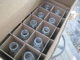 89012-118 Vwr Storage Media Bottles Case 10 No Caps New Box With Seals 500ml