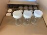 W216939 Wheaton Wide Mouth Glass Bottles Caps Openbox Of