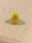 W242538-a Wheaton Yellow Polypropylene Dropping Bottle Cap For Tip And