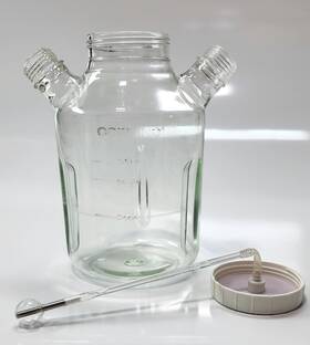 356837 Weaton / Corning 3000 Ml Magna-flex Microcarrier Spinner Flask