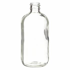 Wheaton 220724 Duran Kimble Safety Bottle Clear 8 Oz Without Cap 48/case