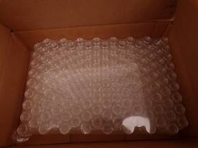 223686 Wheaton Duran 10ml Tubular Serum Bottle Clear Glass Top Finish 144