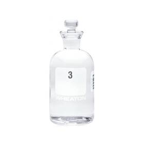 227497-00g Wheaton Bod Bottle 3000ml Pennyhead Stopper Unnumbered 69mm Di