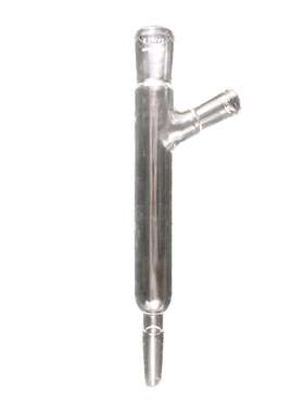 377164 Wheaton Cold Finger Jacket For Distillation 29/42 Top 19/38 Angled Joint 377164 Wheaton Cold Finger Jacket For Distillation 29/42 Top 19/38 Angled Joint