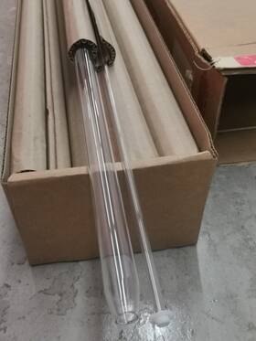 885220 Wheaton 12pk Coliwasa 36 Inch Disposable Glass Sampler Tube Sets Made Usa