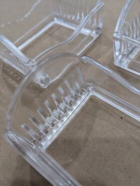 900204 Wheaton 20 Slide Rack. 900204. 3 Racks. Made In Germany