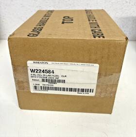 W224584 Wheaton 8ml Vial In Lab File Clr With Ptfe/rub Lined Cap