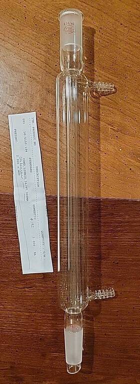 Lg-5150-104 Wilmad Labglass Lab Glass Liebig Distillation Condenser Column 24/40 300mm