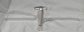 Lg-10090-102 Wilmad High Vacuum Oblique Bore Hollow Stopcock 4 Mm Nos Lg-10090-102 Wilmad High Vacuum Oblique Bore Hollow Stopcock 4 Mm Nos