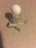 Xp-a2039 Unbranded Ball Glass White Universal Standard Style Carb Cap For