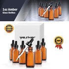 Yes-05 Yesker Amber Glass Dropper Bottles For Essential Oils 812227030124