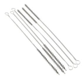 12180098 Yxq Tube Wire Brush Stainless Steel Bottle 6mmx10.2inch Long-handle Stiff