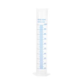 Zaplyte 679134806019 Plastic Graduated Cylinder 1000ml Measuring 2-sided Metric Marking