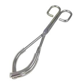 5zpv6 Zoro Select Coated Beaker Tongs 3 Jaw Plated Steel