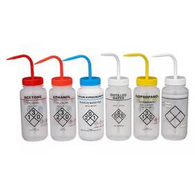832j86 Zoro Select Wash Bottle 500 Ml Cap. Plastic Pk6