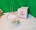 Chemglass 600ML Filter Funnel, Buchner, Medium Frit CG-1402-27 New. Fixed Price $109.99.