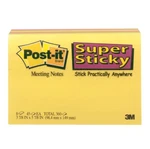 3M 6445SSP Post-it Super Sticky Notes 6"X4" Energy Boost 8/PACK. Fixed Price $23.62.