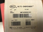 Pall Ulti-cheminert Cartridge Filter ABF1UFR3EH15K3. 0.2 Um, Nos. Fixed Price $225.00.