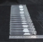 Set Of Kimble Kimax Culture Tube, Rubber-lined Screw Cap #45066-16100. Fixed Price $44.80.