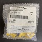 Kimble Chase 22 Mm Polyethylene Yellow 6 Stoppers. Fixed Price $25.08.
