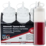 Plastic Condiment Squeeze 8OZ Clear Widemouth 53MM Tablecraft Bottles. Fixed Price $28.99.
