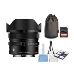 Sigma 17MM F4 Dg (black) Contemporary, Sony Mount And Accessories Bundle. Fixed Price $659.99.