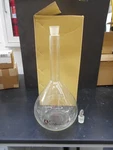 Kimble Bomex Glass 5000ML Flat Bottom Long Neck Boiling Flask W/ #29 Stopper. Fixed Price $99.99.